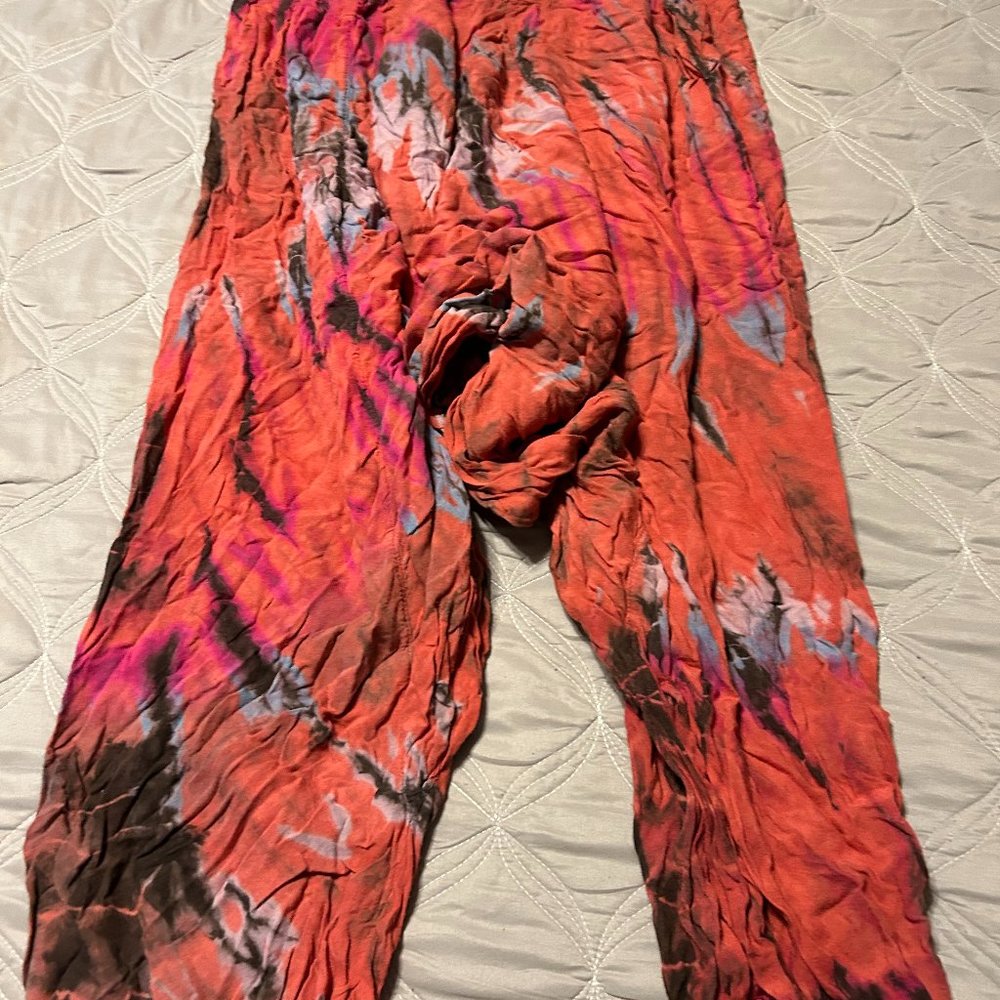 Tie Dyed Harem Pants